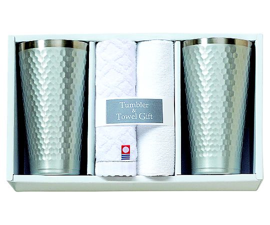 アズワン タンブラー&タオルセット TBR-053 1セット（ご注文単位1セット）【直送品】