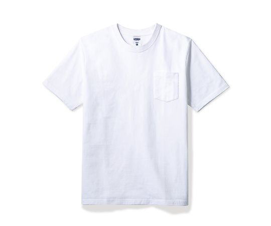 LIFEMAX 10.2オンスポケット付きスーパーヘビーウェイトTシャツ ホワイト L MS1157-15 L 1枚（ご注文単位1枚）【直送品】