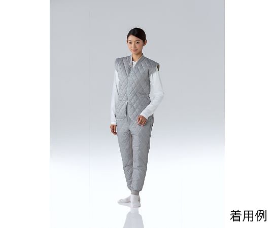 東洋リントフリー 防寒インナー(半袖) グレー 3L FD208C-05 3L 1枚 (ご注文単位1枚)【直送品】