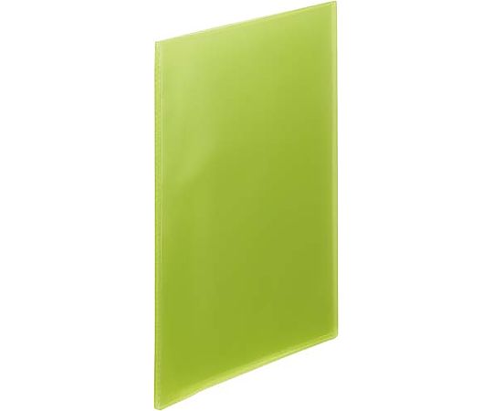 カウネット クリヤーブック透明表紙A4縦10PLグリーン10冊 4211-1351 1パック(ご注文単位1パック)【直送品】