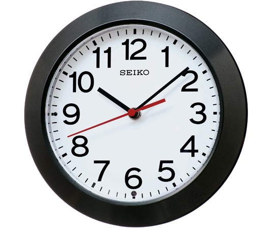 セイコー 電波掛置き兼用時計 φ203×44mm 黒 KX241K 1個(ご注文単位1個)【直送品】