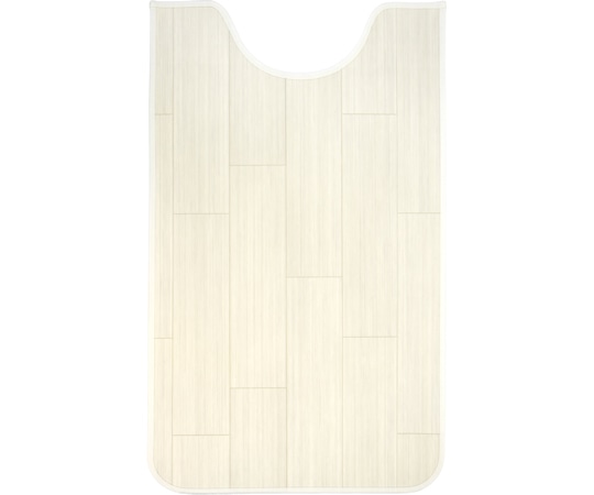 三愛繊維 拭けるマットシリーズ ホワイトアッシュ トイレマット 600×1000mm(ロング)  1個(ご注文単位1個)【直送品】