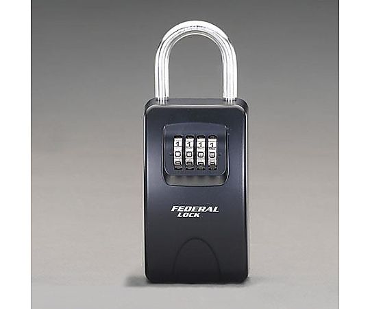 エスコ 68x110mm キーボックス(可変ダイヤル/つる有) EA983ZA-22 1個(ご注文単位1個)【直送品】