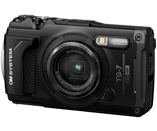 OM SYSTEM 防水防塵デジタルカメラ Tough TG-7 ブラック TG-7 BLK 1台（ご注文単位1台）【直送品】
