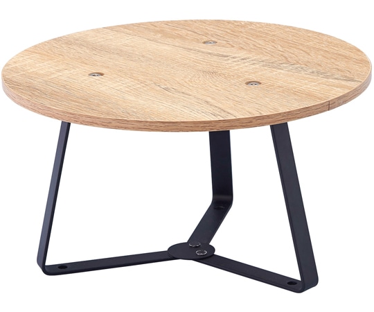 アズワン 丸型ステージ 中 直径30cm 61-655-24-2 1台（ご注文単位1台）【直送品】