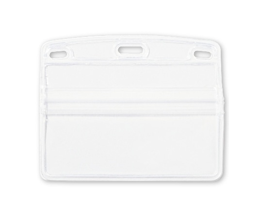 オープン工業 名札用ケース ソフトヨコIDカード チャック付 10枚 NX-111 1袋(ご注文単位1袋)【直送品】