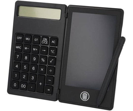 MAKER 4.4インチ電子メモパッド付電卓 77634 1個(ご注文単位1個)【直送品】