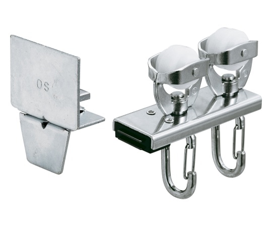 岡田装飾金物 D40片マグネットランナー(片開)ワンタッチランナーSタイプ 15Y34 1組(ご注文単位1組)【直送品】