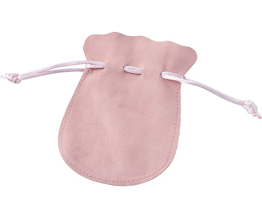 アズワン ジュエリーポーチ ラウンド ピンク 20枚 61-781-87-2 1セット（ご注文単位1セット）【直送品】