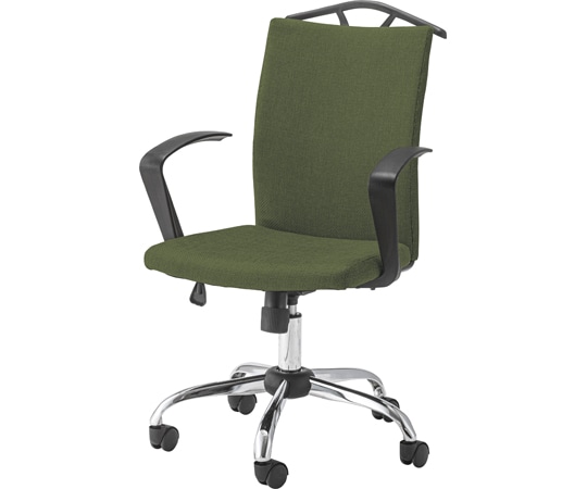 東谷 オフィスチェア グリーン OFC-40GR 1個(ご注文単位1個)【直送品】