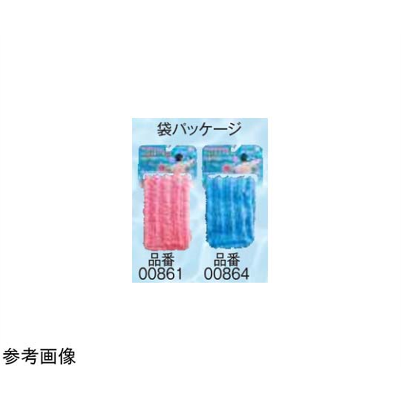 アシスト フリルボディRタオル ローズHG レギュラー ブルー 袋 00864 1本（ご注文単位1本）【直送品】