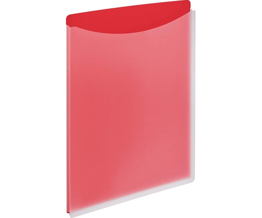 ライオン事務器 ホルダーファイル〈ビジカル〉 レッド PH-13B (R) 1冊(ご注文単位1冊)【直送品】