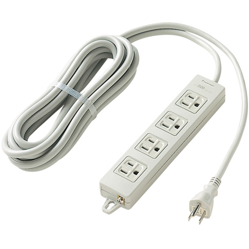 パナソニック OAタップ(接地15A形) 4個口 5m マグネット付 WCH2354H 1個(ご注文単位1個)【直送品】