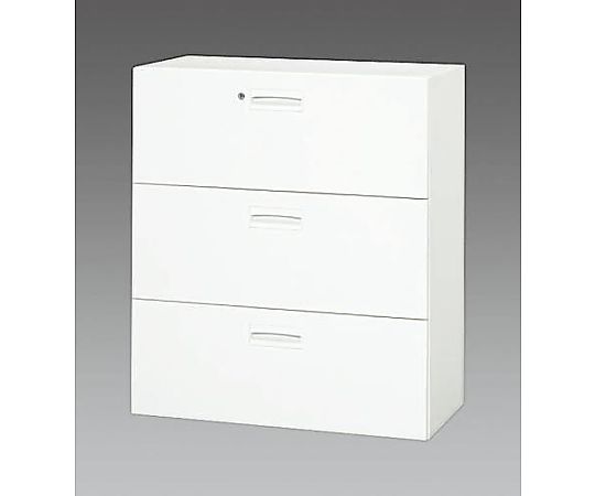 エスコ 900x500x1030mm/3段 キャビネット EA954DK-31 1台(ご注文単位1台)【直送品】