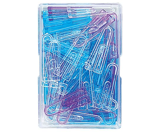 ミツヤ カラークリッププチマリン 70本×20箱入 PC-70-M 1ケース（ご注文単位1ケース）【直送品】