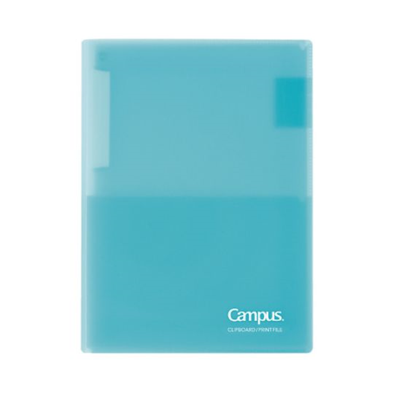 コクヨ クリップボードにもなるプリントファイル ライトブル フ-CEH755LB 1個（ご注文単位1個）【直送品】