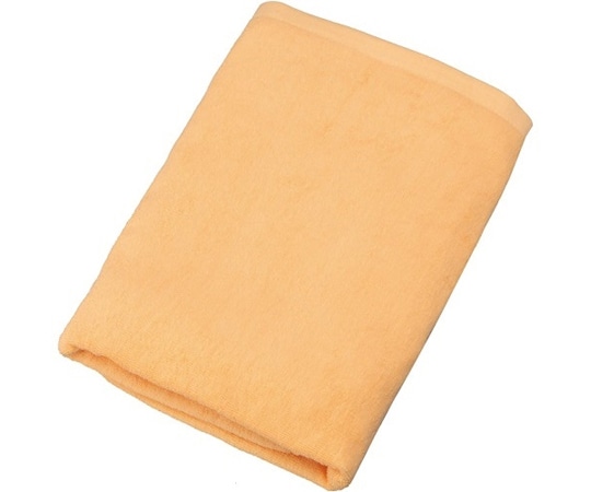 三和 1000匁スレン染めバスタオル オレンジ 1ケース(60枚入) VN1000O 1ケース（ご注文単位1ケース）【直送品】