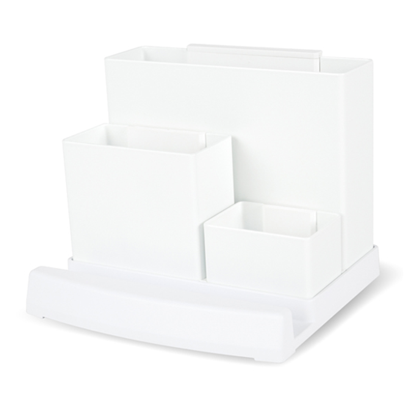 カール デスクオーガナイザー ホワイト TS-003-W 1個(ご注文単位1個)【直送品】