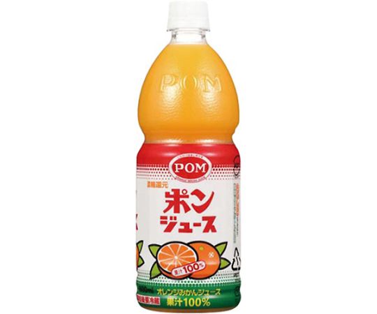 えひめ飲料 ポン ポンジュース ペット 800mL 1ケース(6本入) 132460 1ケース※軽（ご注文単位1ケース）【直送品】