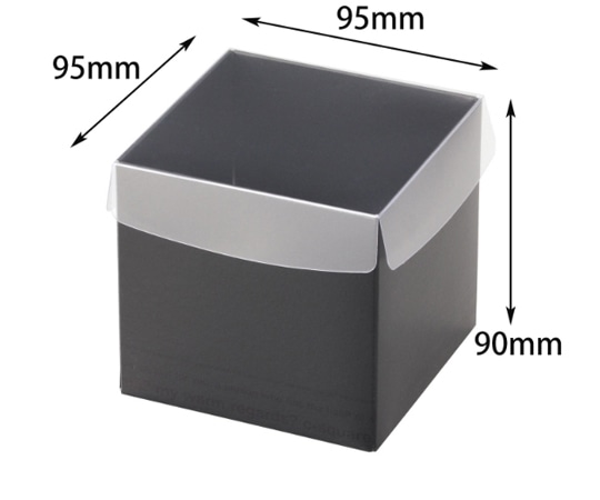 ヤマニパッケージ 贈答箱 Cスクエア90(SS) 100枚 16-130 1ケース（ご注文単位1ケース）【直送品】
