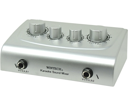 WINTECH カラオケエコーミキサー CKM-1 1個（ご注文単位1個）【直送品】