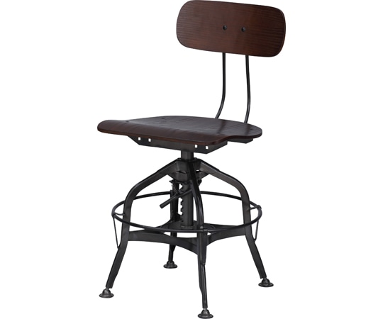 東谷 チェア ブラウン TTF-424BR 1個（ご注文単位1個）【直送品】