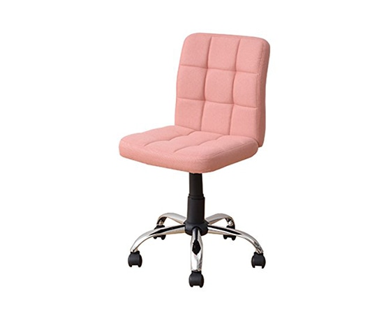 山善(YAMAZEN) ファブリックチェア ライトピンク FCL-42(LPI) 1脚(ご注文単位1脚)【直送品】