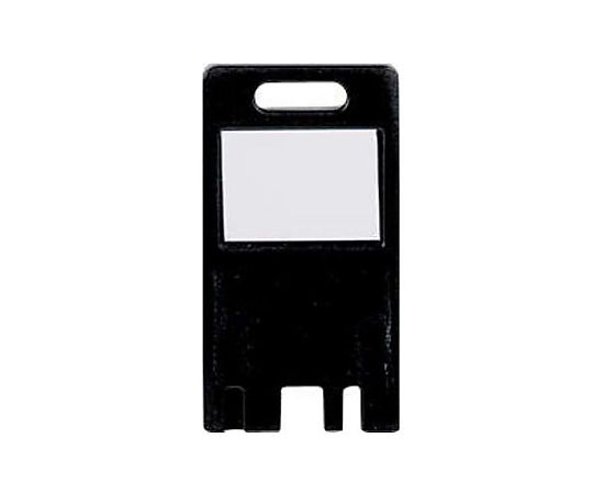 エスコ [キーハンガー用]カードキー(黒/5枚) EA956VE-35 1セット(ご注文単位1セット)【直送品】