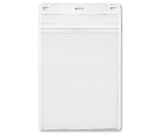 オープン工業 名札用ケース ハガキ用 チャック式 10枚 NX-128 1袋(ご注文単位1袋)【直送品】