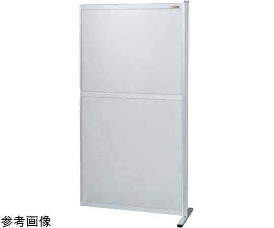 サカエ パーティション(固定式・連結・オールアルミ)1500×1730×15mm NAA-1518FR 1台(ご注文単位1台)【直送品】