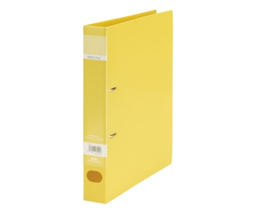 セキセイ セディア ロックリングファイル イエロー F-532-50 1冊(ご注文単位1冊)【直送品】