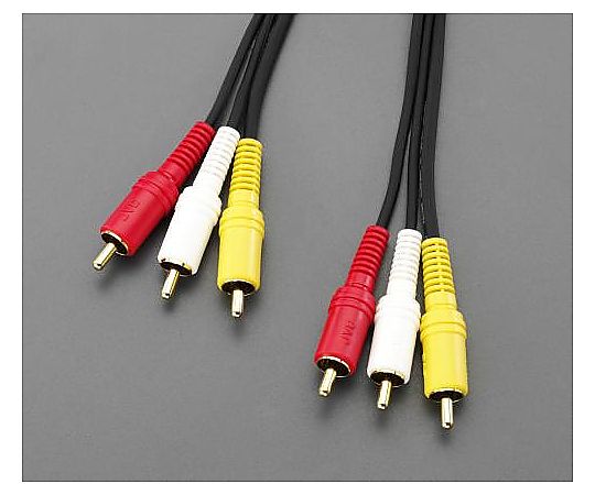 エスコ 2m ビデオケーブル EA940PH-12 1本(ご注文単位1本)【直送品】