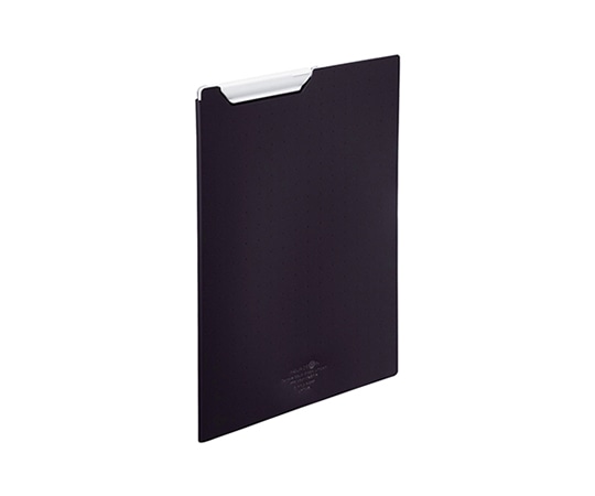 LIHITLAB AQUA DROPs クリップファイル 黒 F5067-24 1冊(ご注文単位1冊)【直送品】