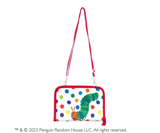 セントレディス エリックカール ホスピタルポーチ ドットホワイト/レッド ST-CNEC0001 1個(ご注文単位1個)【直送品】