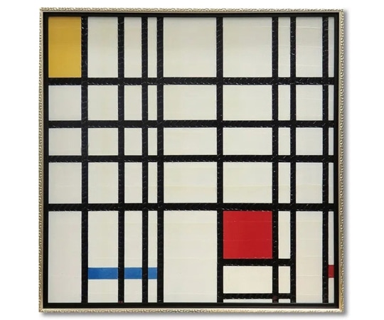 ユーパワー ピエト モンドリアン｢コンポジション イエロー､ブルー&レッド｣ PM-20021 1個（ご注文単位1個）【直送品】