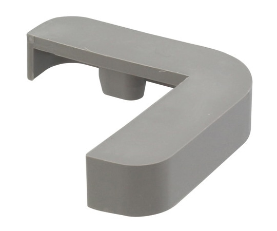 ハイロジック コーナーガード65mm用エンドキャップ グレー 97807 1個(ご注文単位1個)【直送品】