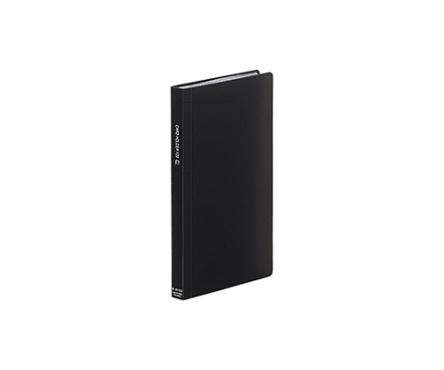 LIHITLAB Avanti カードホルダー<カドロック&SEIHON> 24黒 A-4102 A4102-24 1冊(ご注文単位1冊)【直送品】