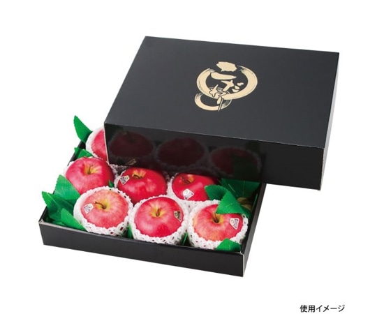 ヤマニパッケージ 贈答箱 こだわりの黒(大) 50枚 L-2220 1ケース（ご注文単位1ケース）【直送品】