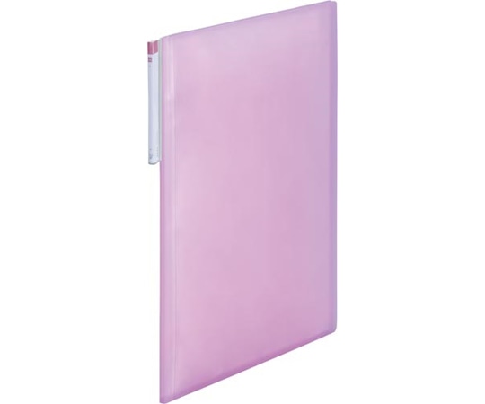 カウネット クリヤーブック 超スリム 10P 桃 43058556 1冊(ご注文単位1冊)【直送品】
