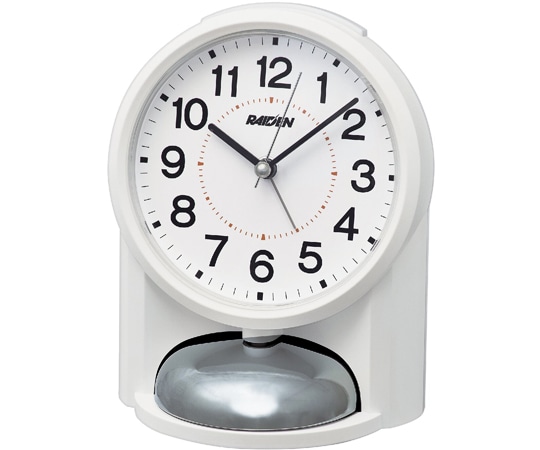 セイコー 大音量目覚まし時計 149×116×113mm 白 NR454W 1個(ご注文単位1個)【直送品】