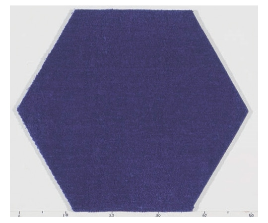 スミノエ 防炎・防音・防ダニ ホームタイルカーペット 50×43cm ダークパープル 4枚入 R-5006 1箱(ご注文単位1箱)【直送品】