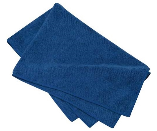 三和 マイクロファイバー万能タオル ブルー 1ケース(360枚入) SWT3450-1BL 1ケース（ご注文単位1ケース）【直送品】