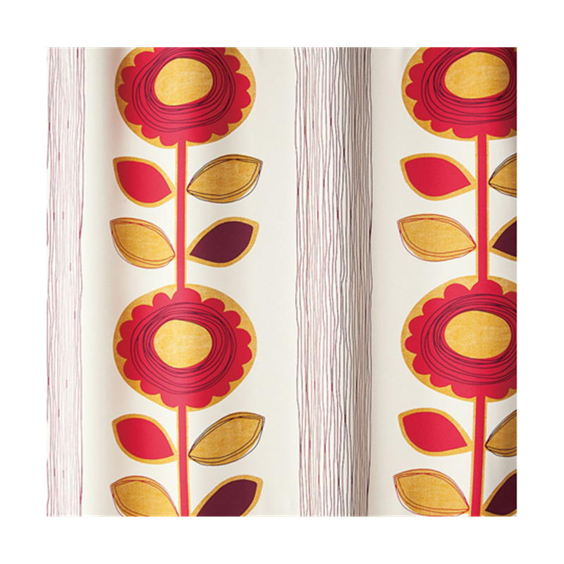 スミノエ 遮光カーテン サンフラワー 100×200cm ピンク 1枚入 V1211 1枚(ご注文単位1枚)【直送品】