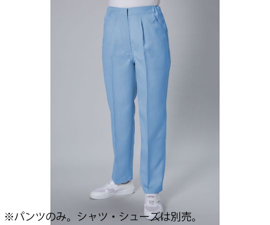 東洋リントフリー ESD対策パンツ(女性用) 青 4L JG3503-02 4L 1本 (ご注文単位1本)【直送品】