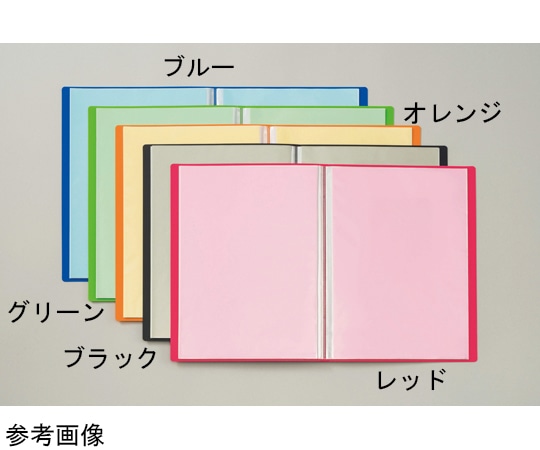 ライオン事務器 クリアーブック ミナノ ブラック CR-20M 1冊(ご注文単位1冊)【直送品】