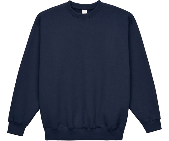 ボンマックス 10オンス トレーナー(裏パイル) ネイビー L MS2136 1枚（ご注文単位1枚）【直送品】