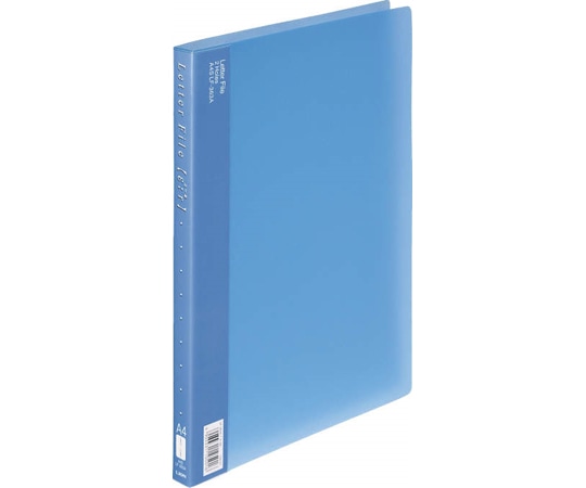 ライオン事務器 PPレターファイル【ε:r】 ブルー LF-363A(B) 1冊(ご注文単位1冊)【直送品】