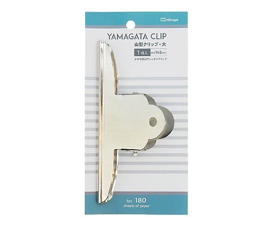 ミツヤ ヤマガタクリップ大 1個×10箱入 YGCL-104P 1ケース（ご注文単位1ケース）【直送品】