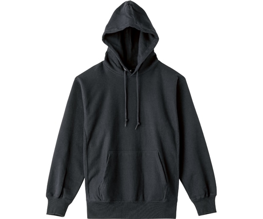 ボンマックス ヘビーウエイトプルオーバーパーカ ブラック XL MS2130-16 XL 1枚(ご注文単位1枚)【直送品】