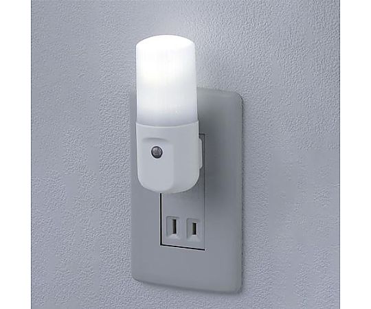 ELPA AC100V/0.2W LEDセンサーライト(明暗センサー式/ホワイト) EA864CB-13 1個(ご注文単位1個)【直送品】